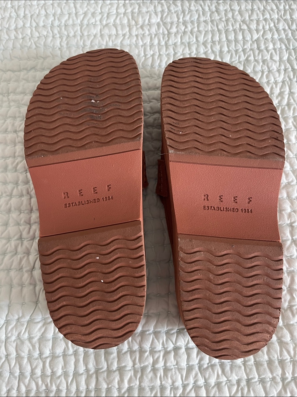 Suede Platform Mule Loafers in Rust - Picture 6 of 6